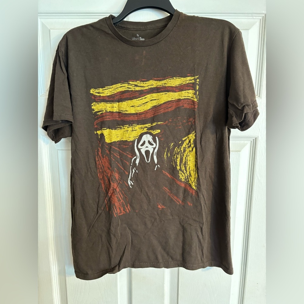 Scream Ghostface Abstract Painting Style